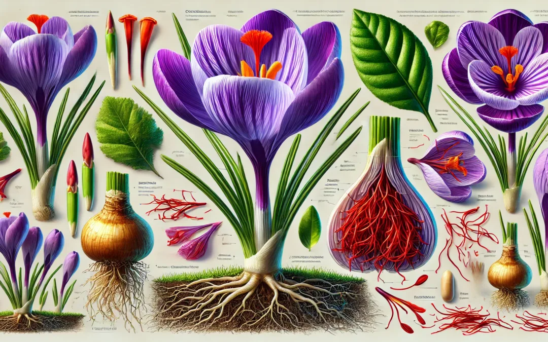 The Botany of Saffron: Understanding Crocus Sativus